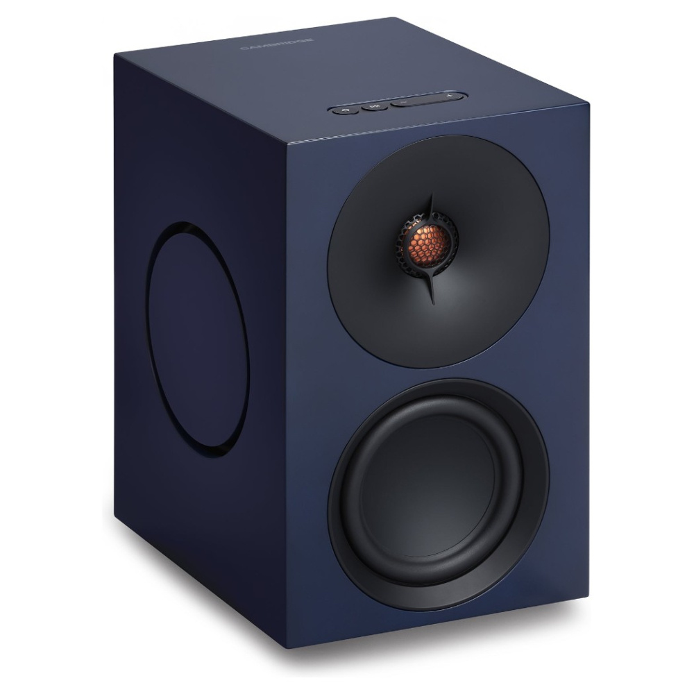 Cambridge Audio L/R M aktiva stereohögtalare med nätverk, blått par