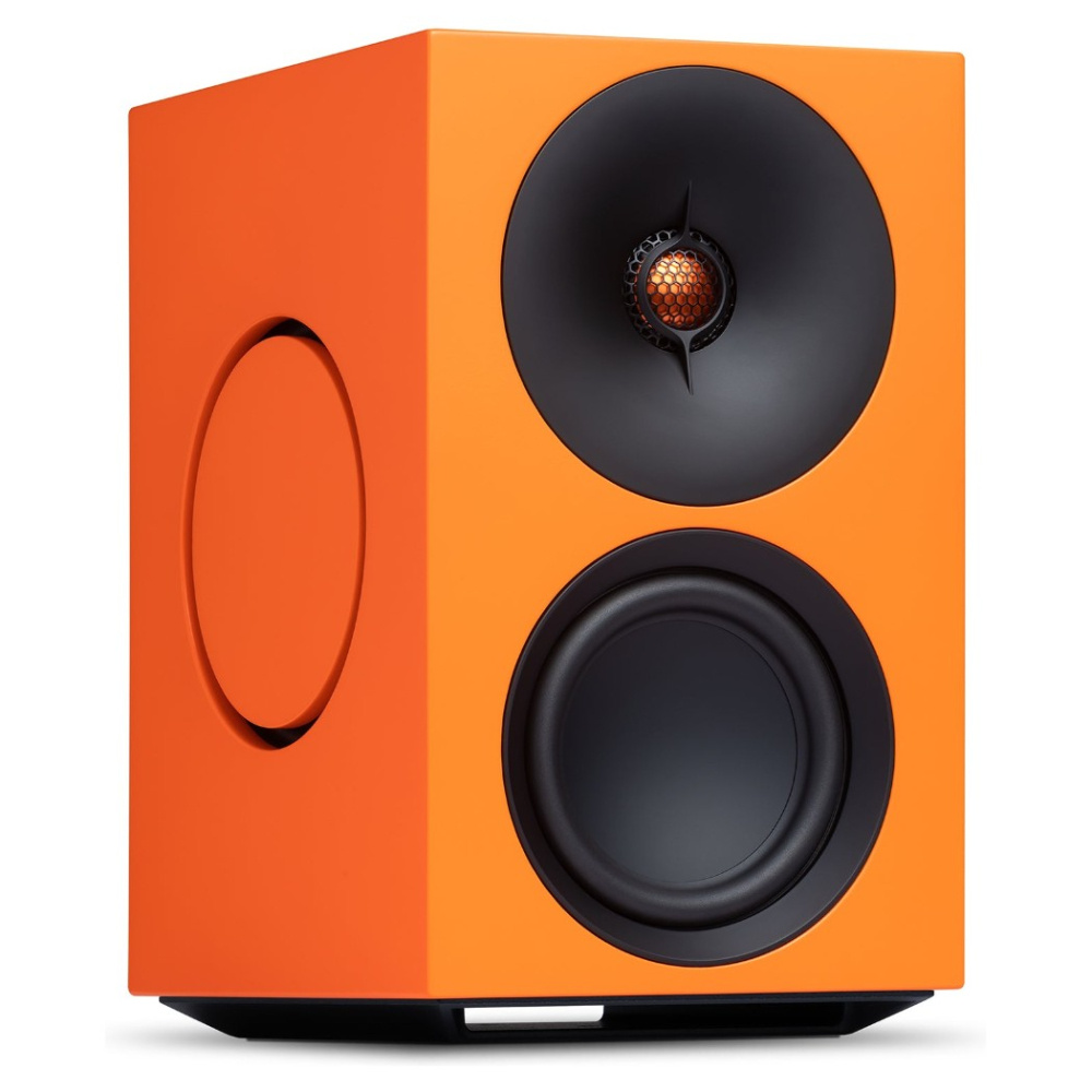 Cambridge Audio L/R M aktiva stereohögtalare med nätverk, orange par