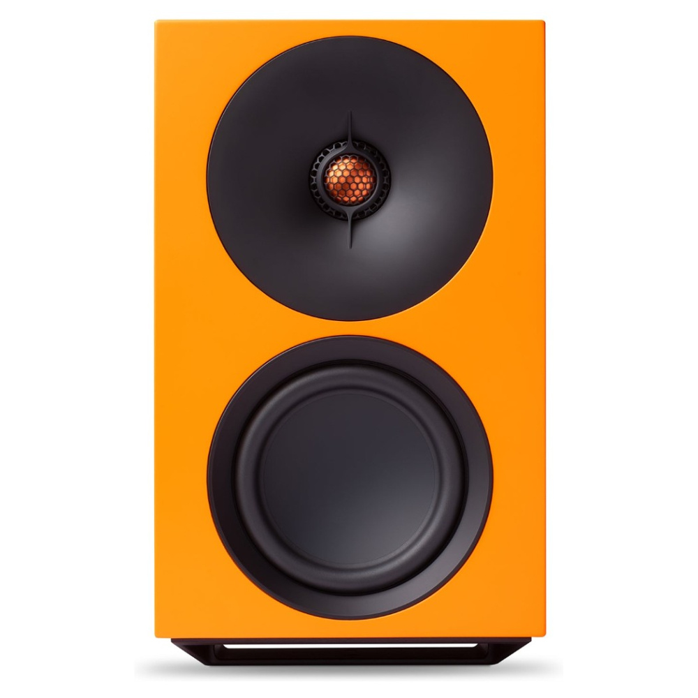 Cambridge Audio L/R M aktiva stereohögtalare med nätverk, orange par