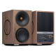 Cambridge Audio L/R M aktiva stereohögtalare med nätverk, valnöt par Cambridge Audio L/R M aktiva stereohögtalare med nätverk, valnöt par