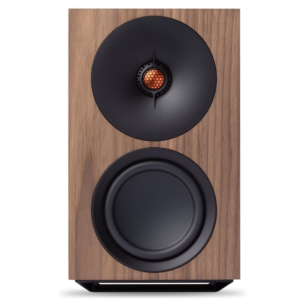 Cambridge Audio L/R M aktiva stereohögtalare med nätverk, valnöt par
