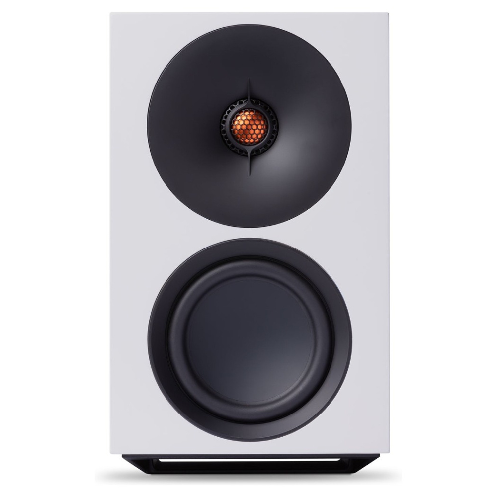 Cambridge Audio L/R M aktiva stereohögtalare med nätverk, vitt par