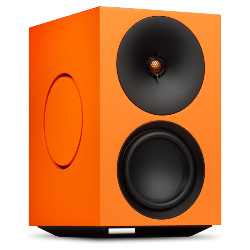 Cambridge Audio L/R X aktiva stereohögtalare med nätverk, orange par