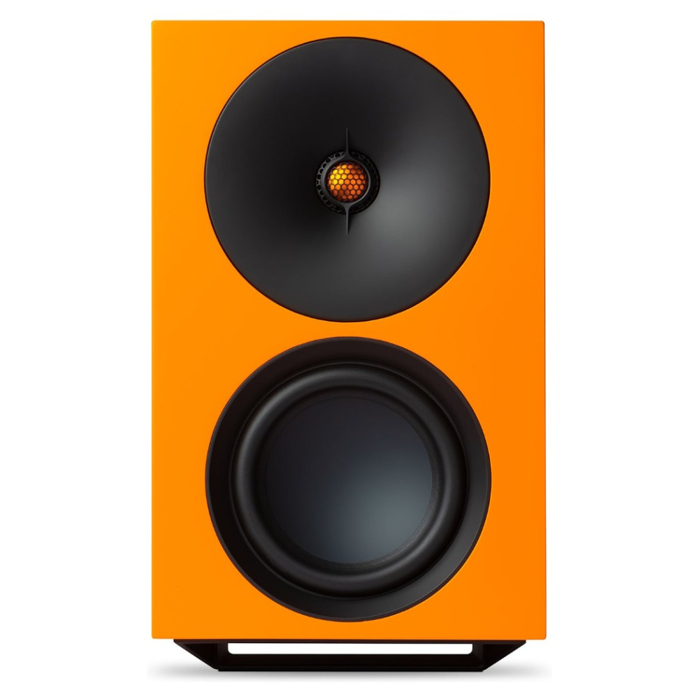 Cambridge Audio L/R X aktiva stereohögtalare med nätverk, orange par