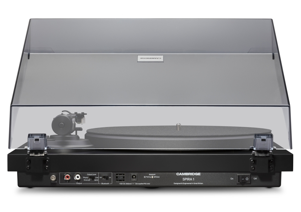 Cambridge Audio Spira 1 skivspelare med Bluetooth, svart