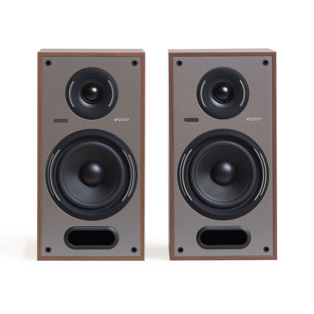 Elipson Horus 6 Active BT Walnut/Dark Grey, par