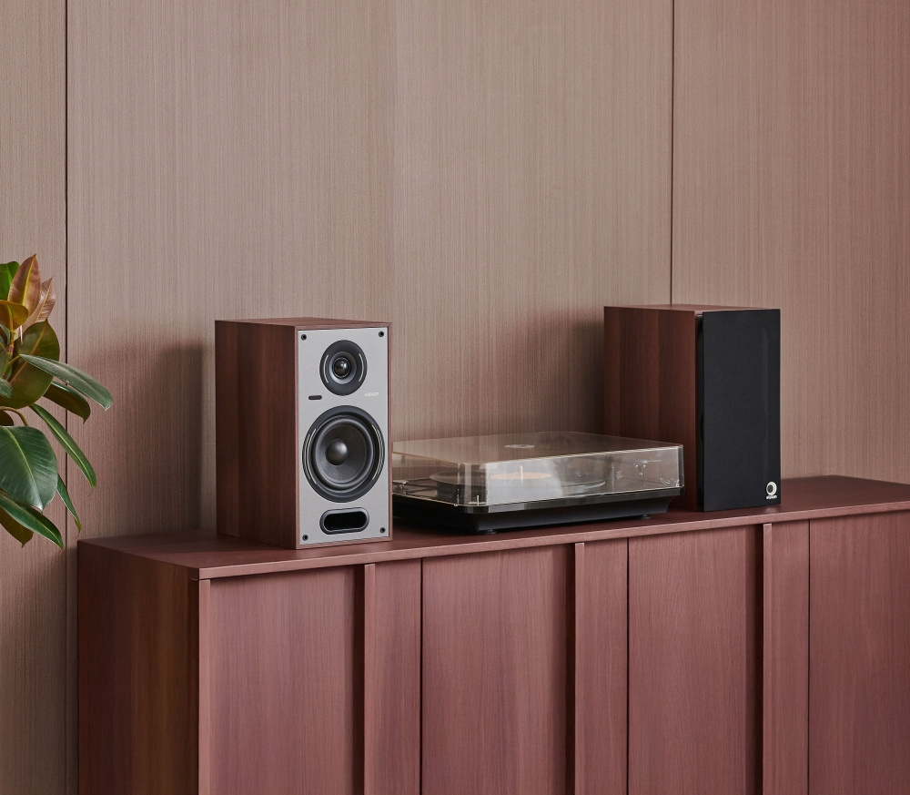 Elipson Horus 6 Active BT Walnut/Dark Grey, par