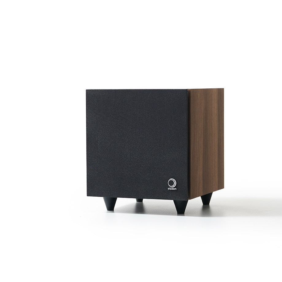 Elipson Horus 8S Walnut/Dark Grey, aktiv subwoofer