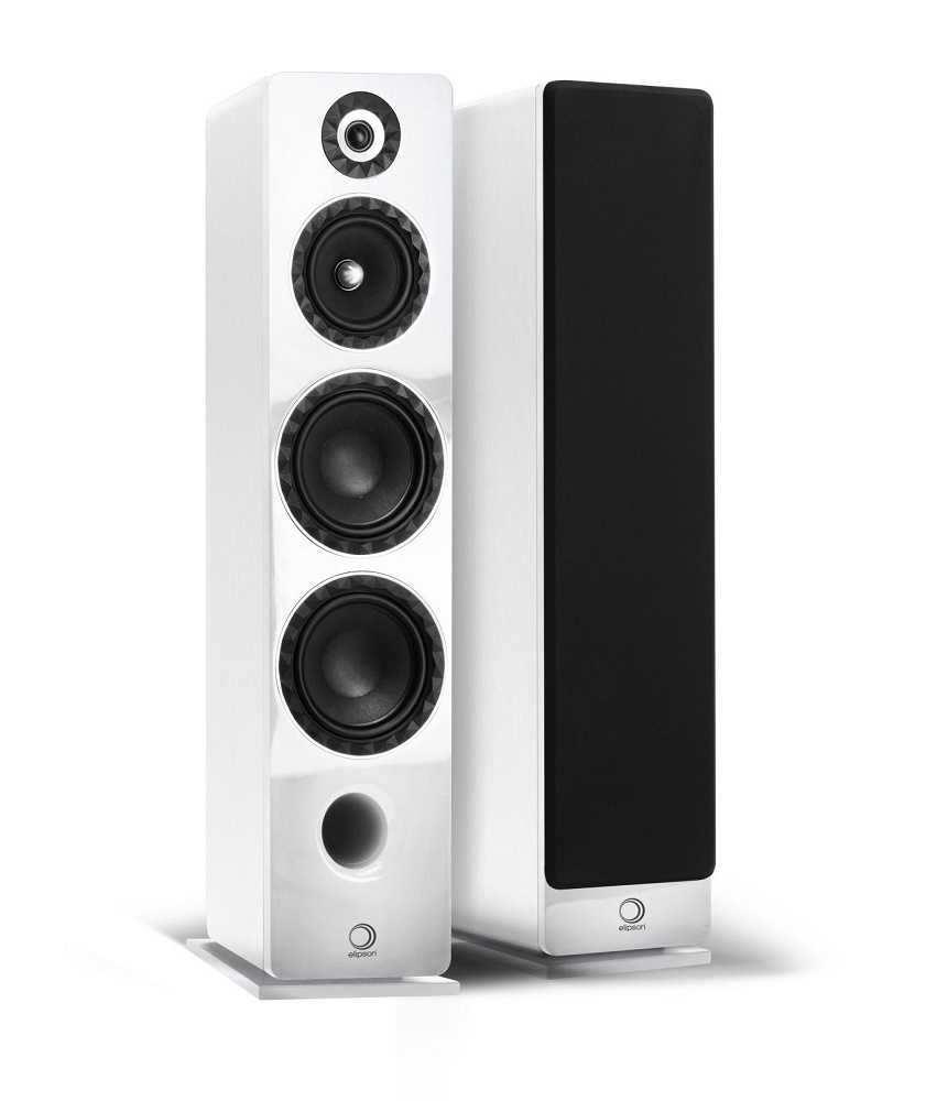 Elipson Prestige Facet 24F golvhögtalare, vitt par Demoexemplar (Karlstad)