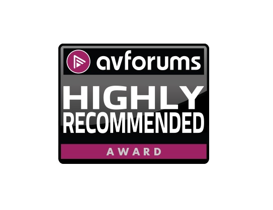 Award badge for Elipson Prestige Facet 6B BT speakers, marked \