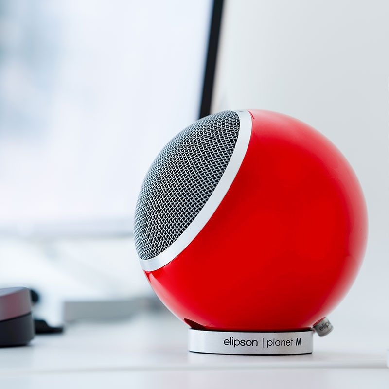 Elipson Planet M klothögtalare 5.0 set röd