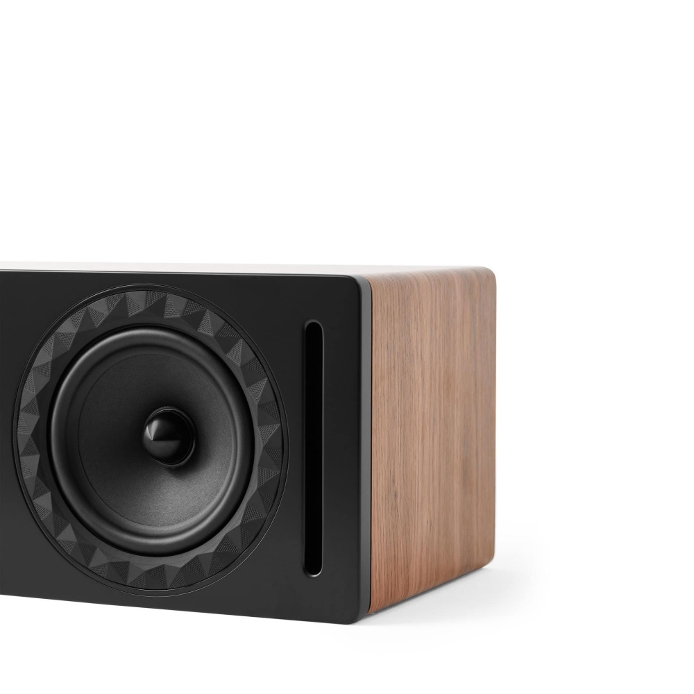 Elipson Prestige Facet II 14C centerhögtalare, valnöt