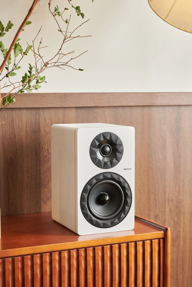 Elipson Prestige Facet II 6B stativhögtalare, mattvitt par