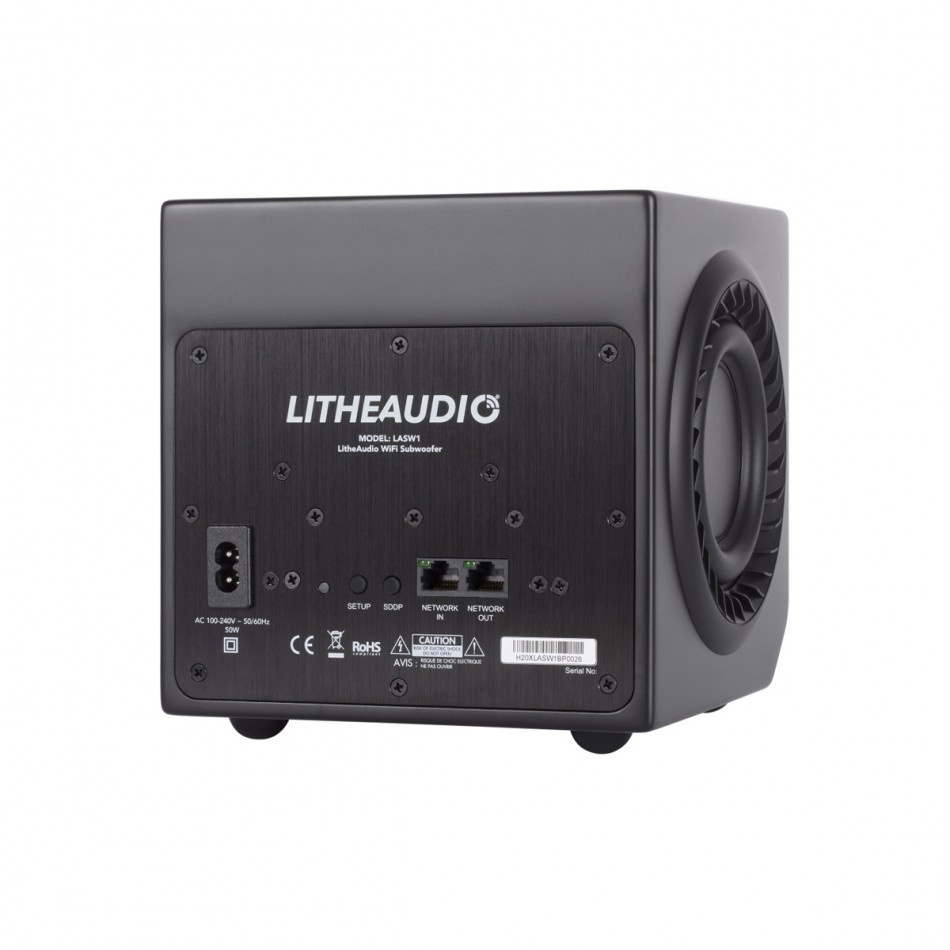 Lithe Audio Wireless Micro Subwoofer, trådlös aktiv subwoofer