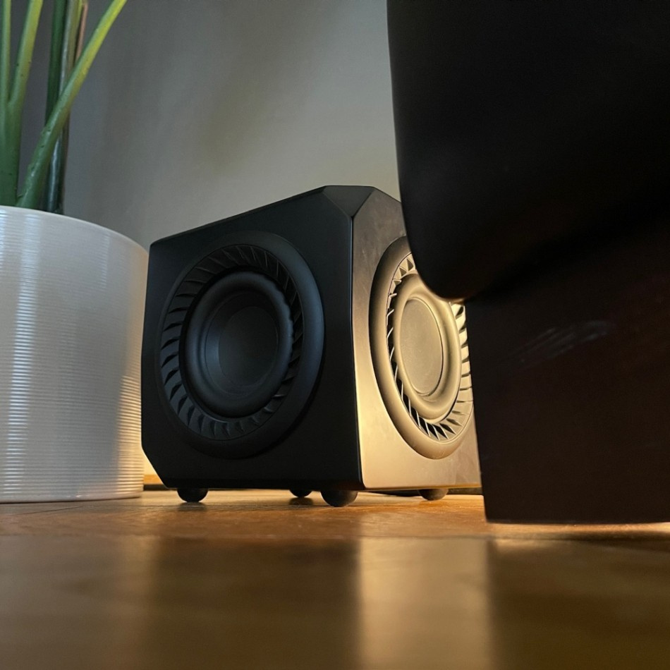 Lithe Audio Wireless Micro Subwoofer, trådlös aktiv subwoofer