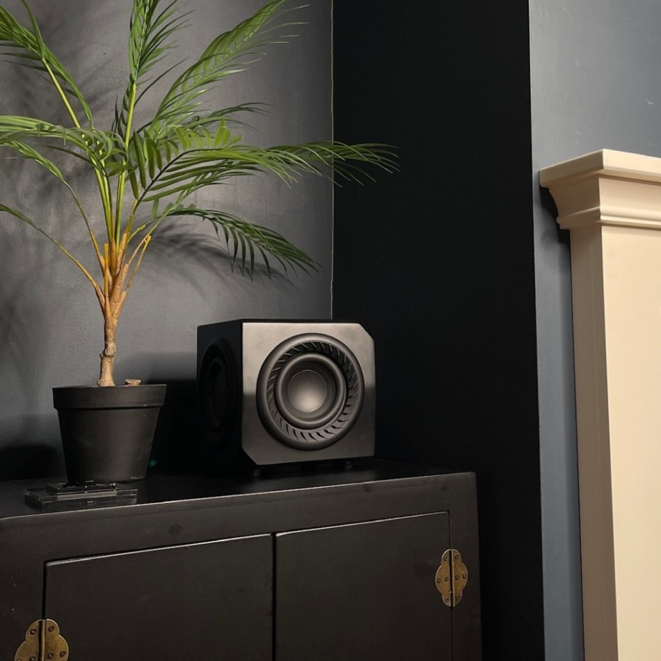 Lithe Audio Wireless Micro Subwoofer, trådlös aktiv subwoofer