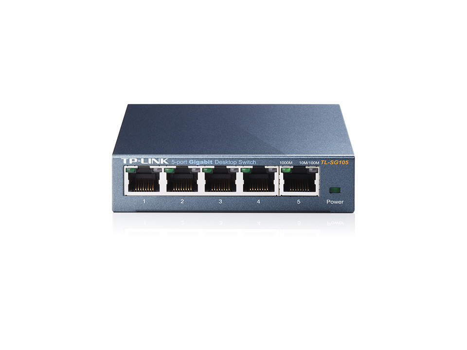 TP-Link TL-SG105 Nätverksswitch 5-ports