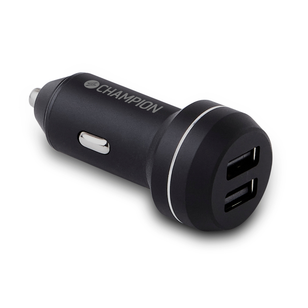Champion USB-billaddare 2-port, 24W