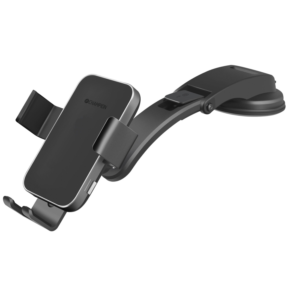 Champion CHMH240, mobilhållare med trådlös QI-laddare