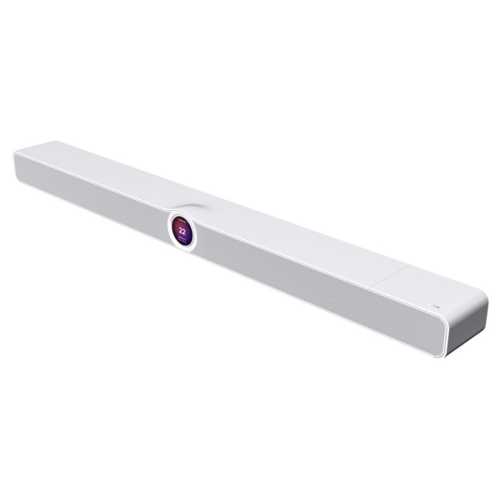 WiiM Bar smart soundbar med skärm, mattvit