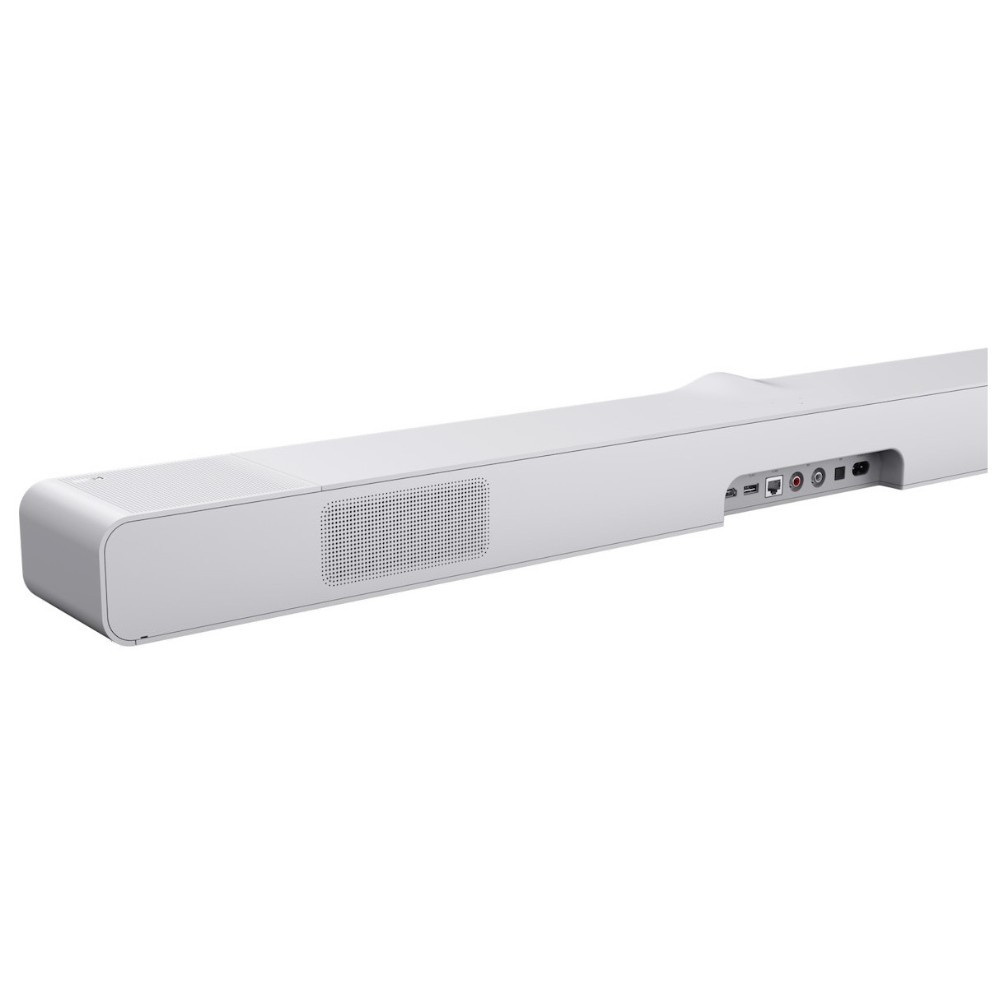 WiiM Bar smart soundbar med skärm, mattvit
