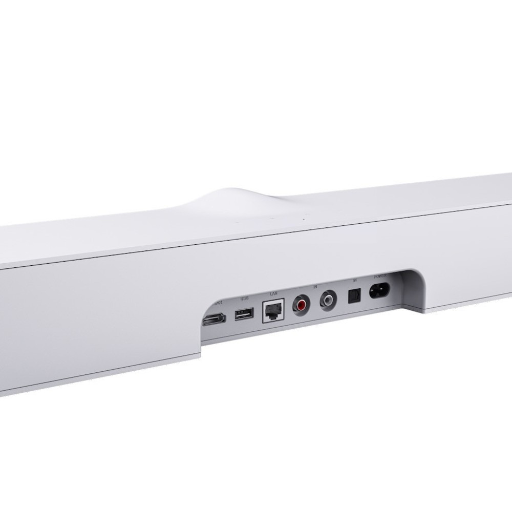 WiiM Bar smart soundbar med skärm, mattvit