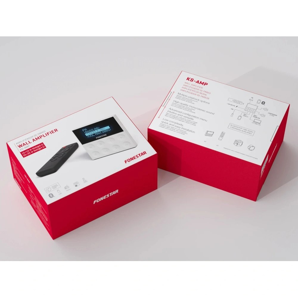 Fonestar KS-AMP, väggförstärkare med Bluetooth