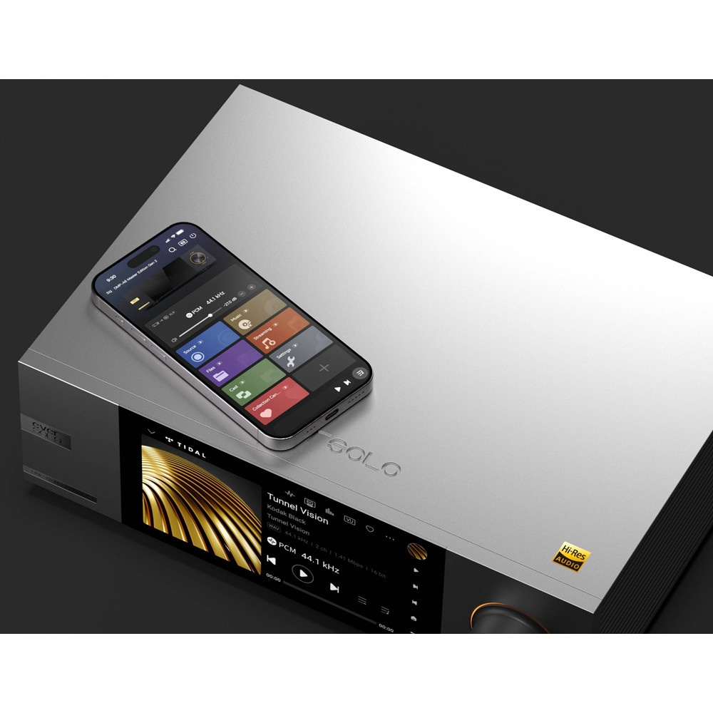 Eversolo DMP-A6 Master Edition Gen 2 nätverksspelare, silver