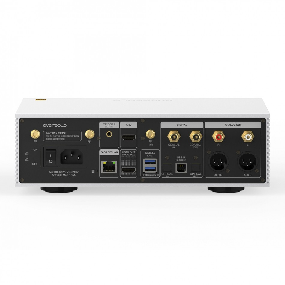 Eversolo DMP-A6 Master Edition Gen 2 nätverksspelare, silver