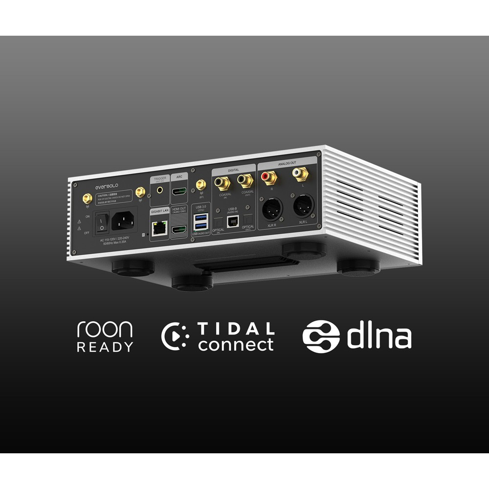 Eversolo DMP-A6 Master Edition Gen 2 nätverksspelare, silver
