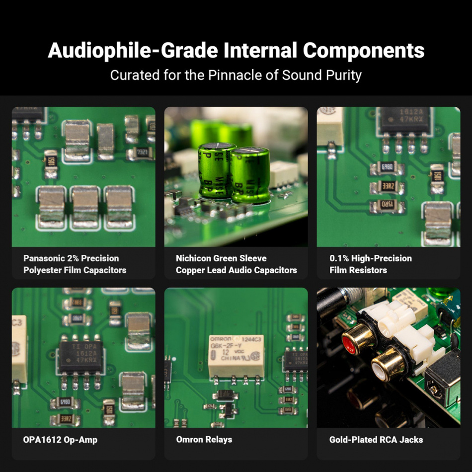 Fosi Audio Box X5, RIAA med stöd för MM och MC