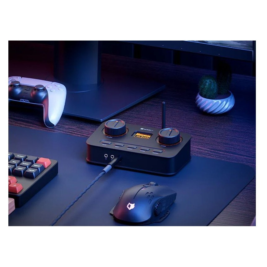 Fosi Audio K7, hörlursförstärkare med DAC