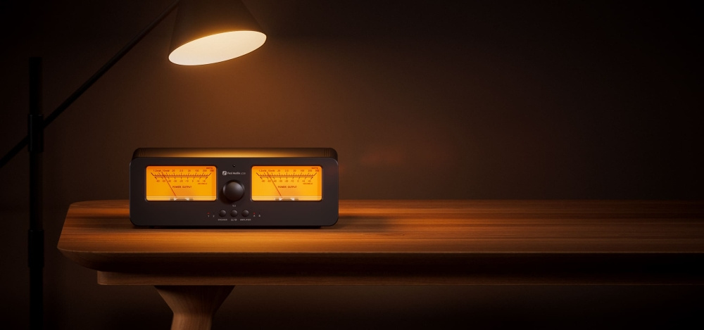 Fosi Audio LC30-B förstärkar- och högtalarväxel, svart