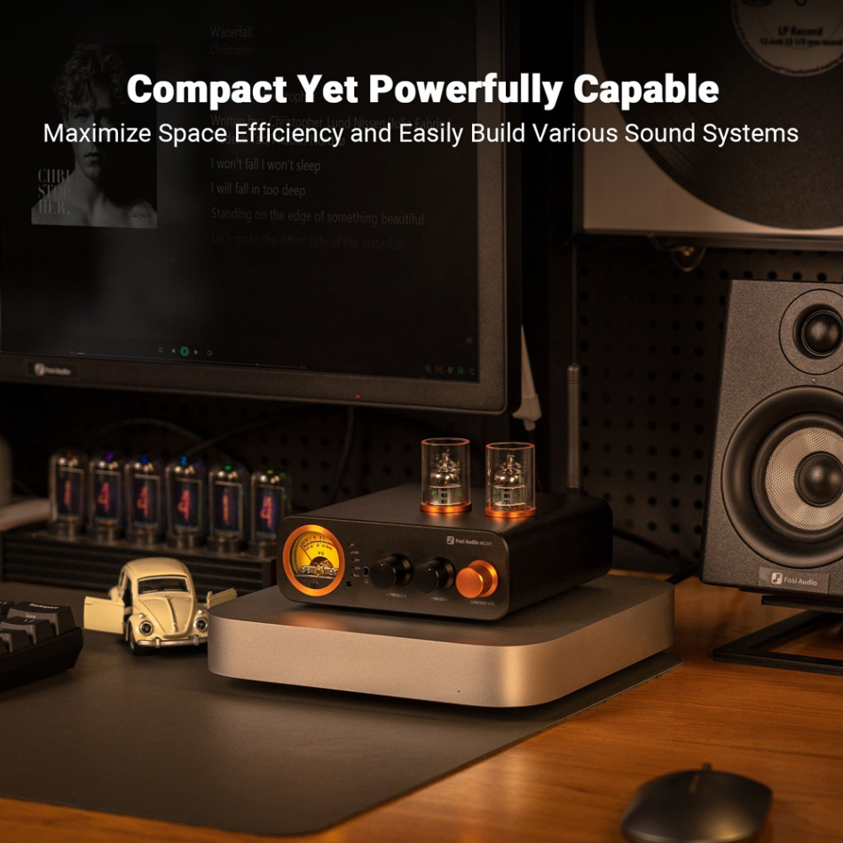 Fosi Audio MC331 rörbestyckad förstärkare