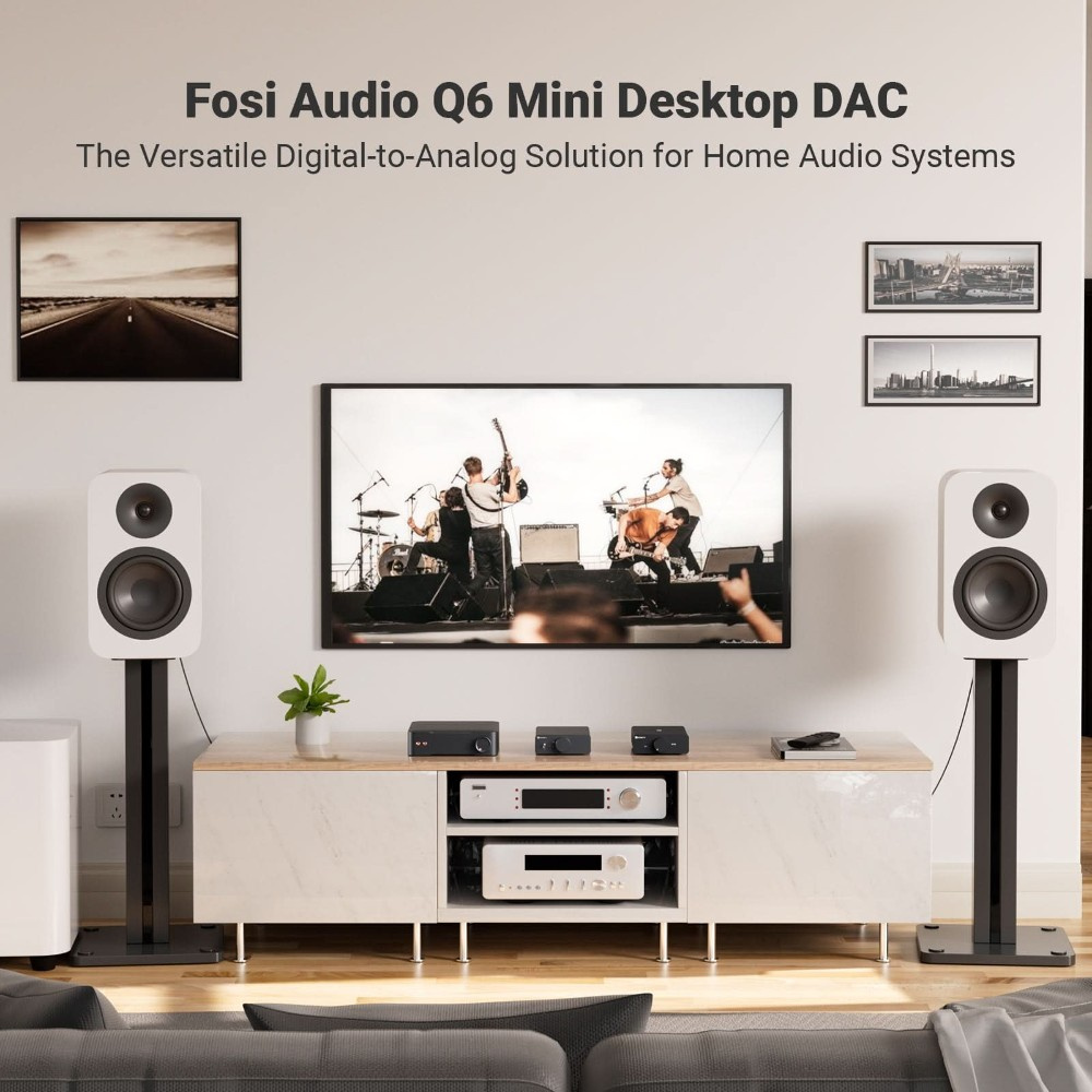 Fosi Audio Q6, desktop-DAC