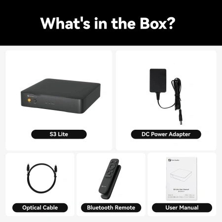 Fosi Audio S3 Lite nätverksstreamer