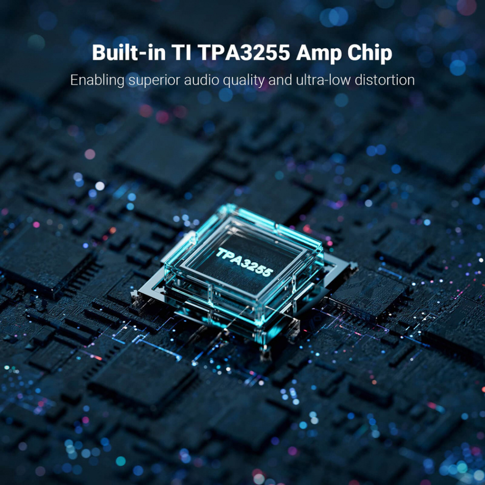 Fosi Audio V3 kompakt förstärkare, 32V nätdel