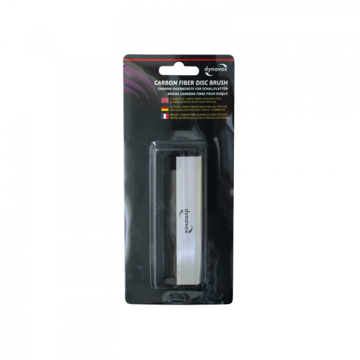Skivborste av kolfiber för rengöring av skivor.