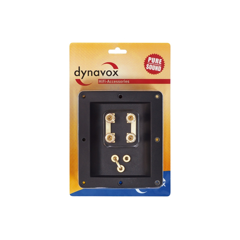 Dynavox högtalarterminal för bi-wire/bi-amp