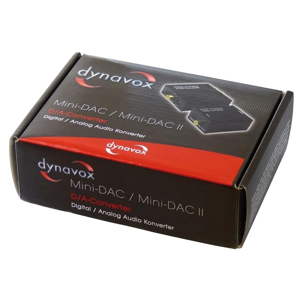 Dynavox Mini-DAC med hörlursuttag