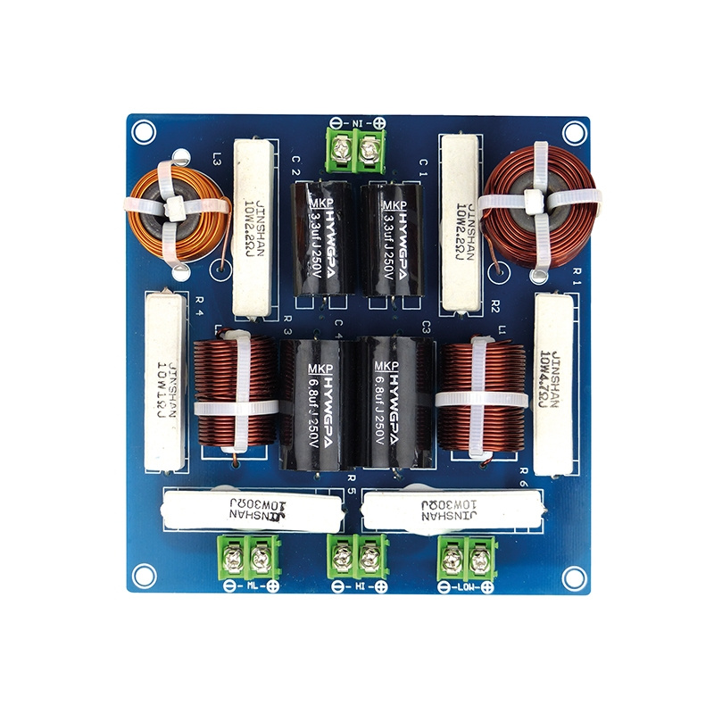 Dynavox 3W300 3-vägs delningsfilter, 8 ohm