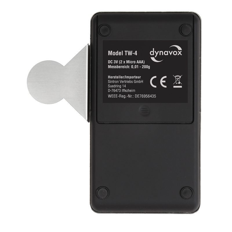 Dynavox TW-4 elektronisk nålvåg