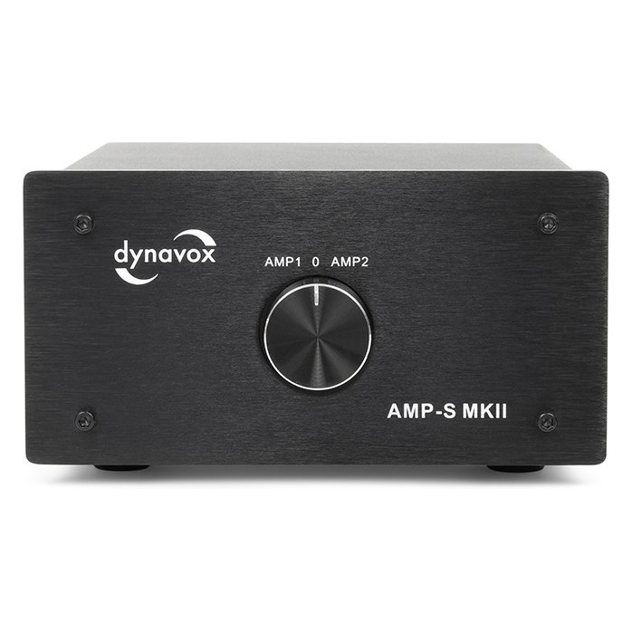 Dynavox AMP-S MKII förstärkaromkopplare, svart