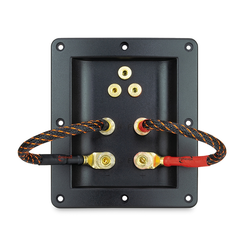 Dynavox Bi-Wire kabelbyglar, 4-pack