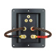 Dynavox Bi-Wire kabelbyglar, 4-pack Dynavox Bi-Wire kabelbyglar, 4-pack
