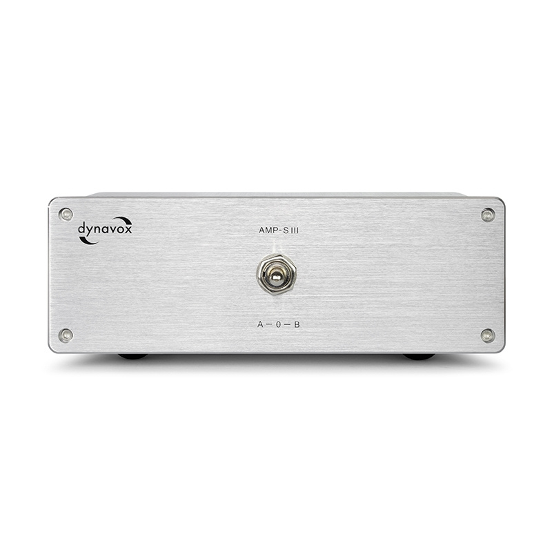 Dynavox AMP-S III förstärkar- och högtalarväxel, silver