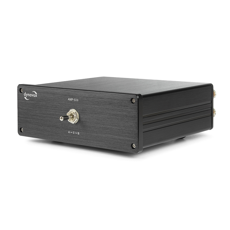 Dynavox AMP-S III förstärkar- och högtalarväxel, svart