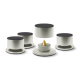 Dynavox BA-4 vibrationsdämpande fötter i silver, 4-pack Dynavox BA-4 vibrationsdämpande fötter i silver, 4-pack