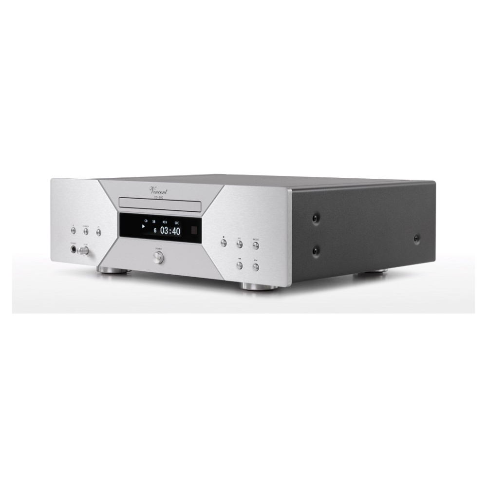 Vincent CD-600 CD-spelare, silver