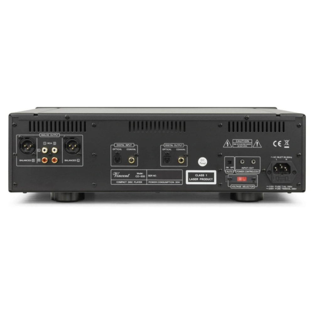 Vincent CD-600 CD-spelare, silver